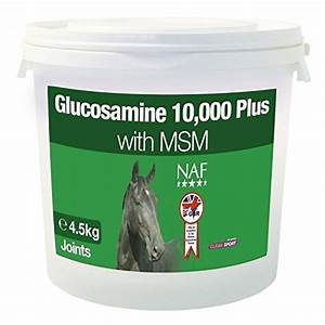 NAF Glucosamine 12,000 Plus With MSM 3.6kg