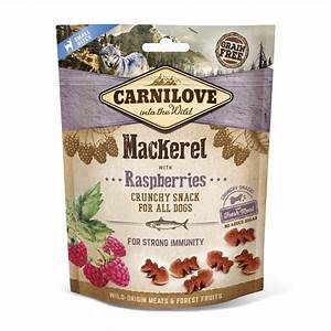 Carnilove Mackerel with Raspberries Crunchy Dog Treats 200g
