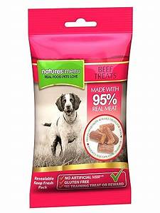 Natures Menu beef Dog Treats 50g Packs single