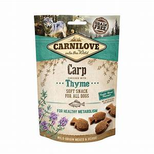 Carnilove Semi-Moist Carp with Thyme Dog Treats 200g