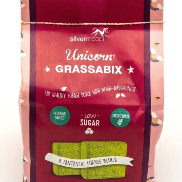 Silvermoor Unicorn Grassabix - 1 Kg x Twin Pack