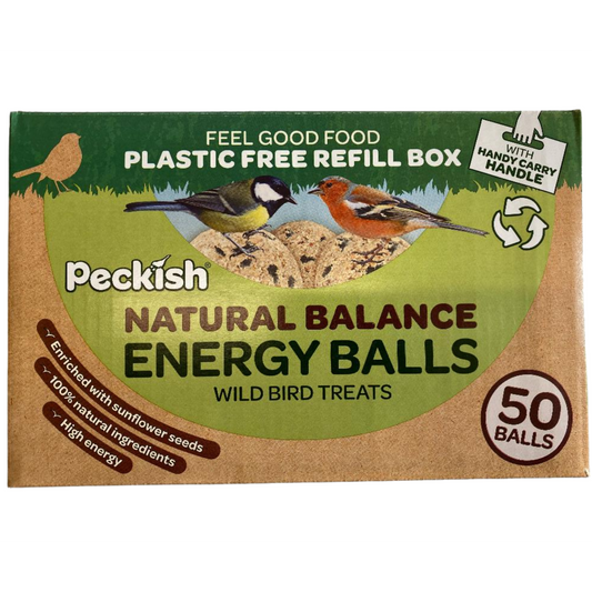 Peckish 50 Energy Fat Balls Box No Nets (4Kgs)