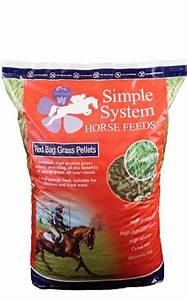 Simple System Red Bag Grass Pellets 20kg