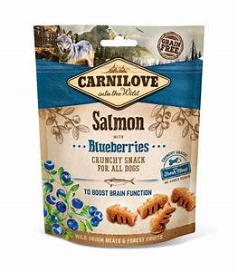 Carnilove Salmon with Blueberries Crunchy Dog Treats 200g