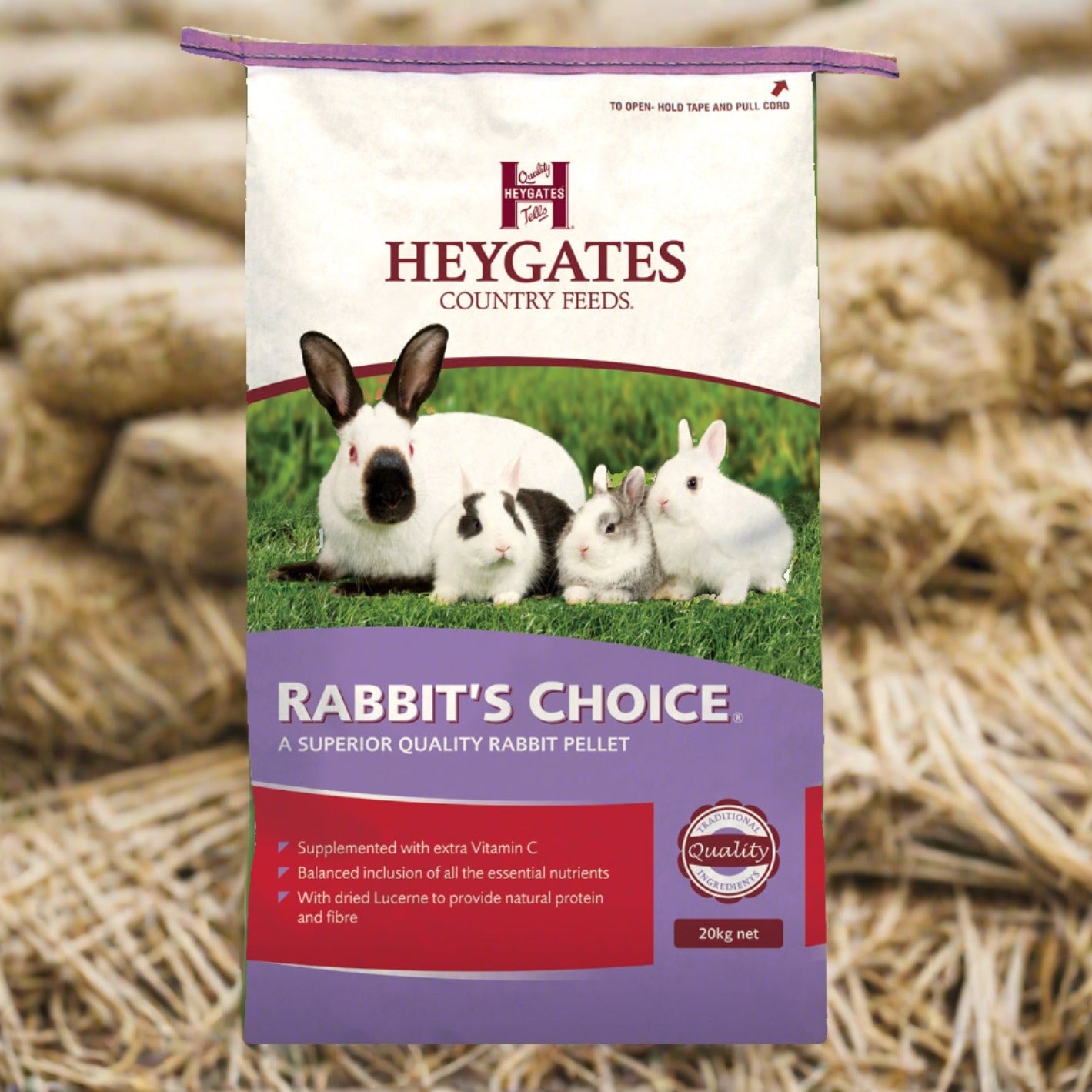 Heygates Rabbits Choice 20kg standonmill