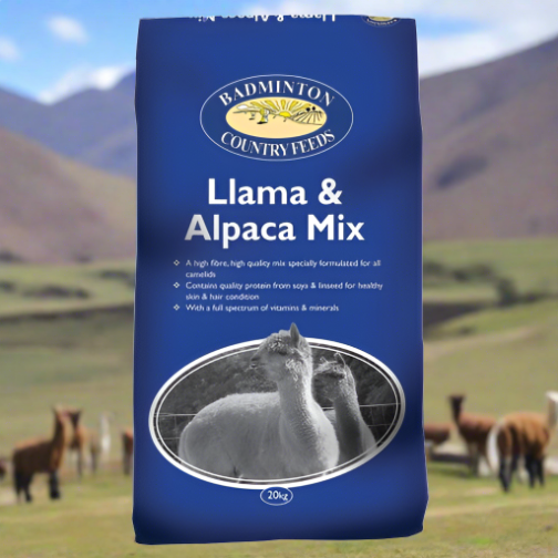 Badminton Llama and Alpaca mix 20 Kg