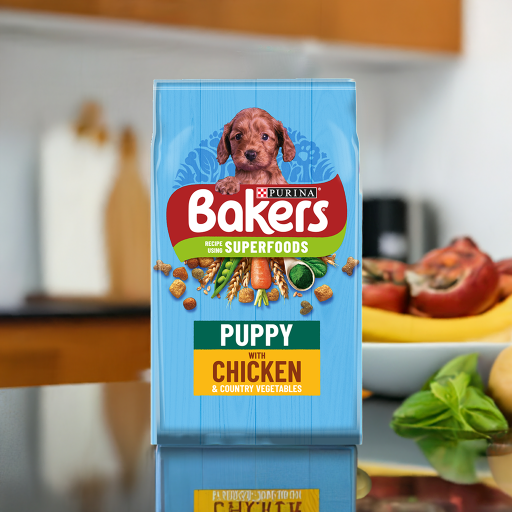 Bakers Puppy Chicken Veg 12.5Kg standonmill