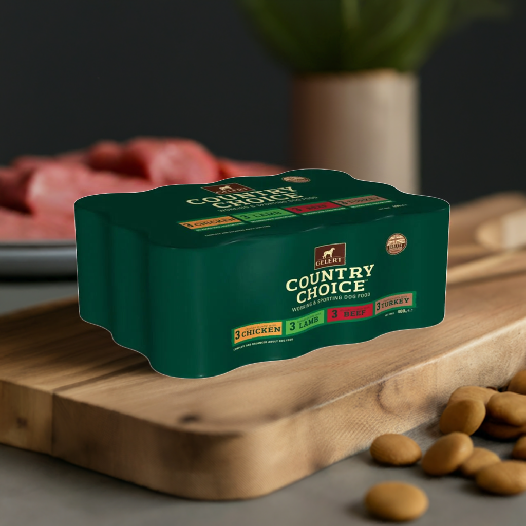 Gelert Working Dog 12x400g Tins