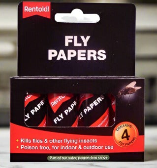 Rentokill Fly Papers 4pk