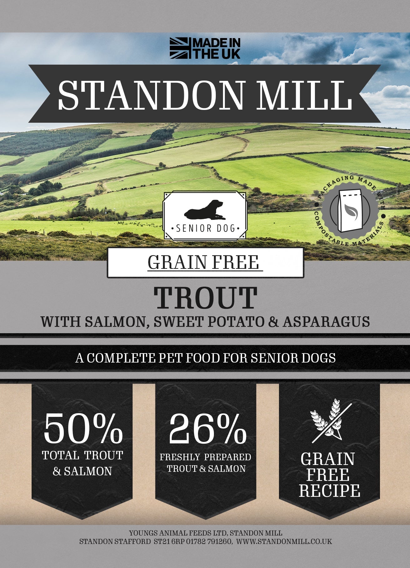 Standon Mill Gf Senior Salmon & Trout 15Kg