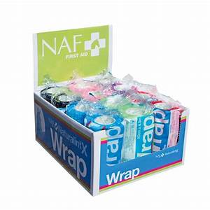NAF NaturalintX Wrap - Asst Colours single wrap