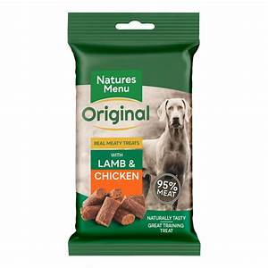 Natures Menu Chicken & Lamb Dog Treats 50g Pack