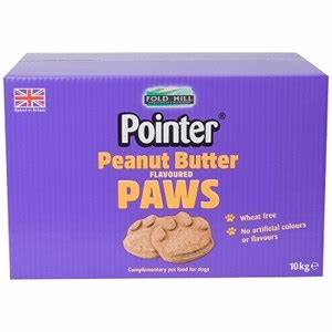 Pointer Wheat Free Peanut Butter Paws 1kg