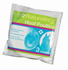 NAF NaturalintX Hoof Poultice X 3 Dressings