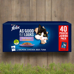 Felix As Good As It Looks Mixed Selection In Jelly 40x85g