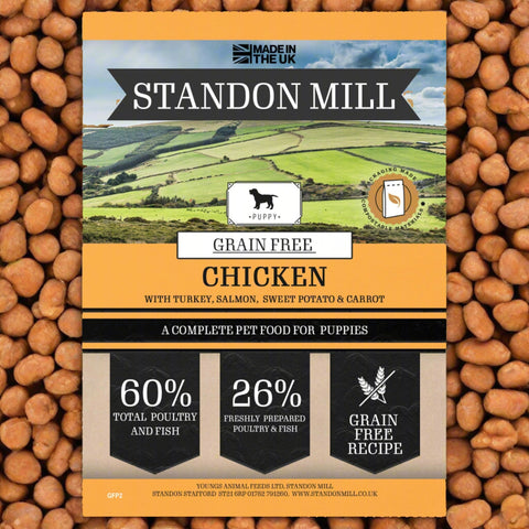 Standon Mill Gf Puppy Chicken 15kg