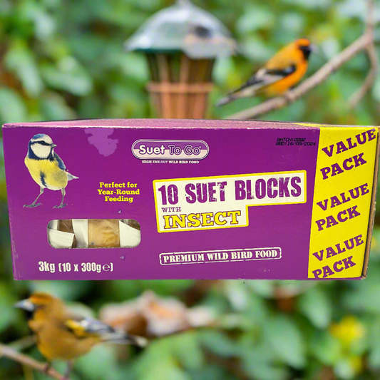 Stg Suet Blocks Insect 10 X 280 Grm