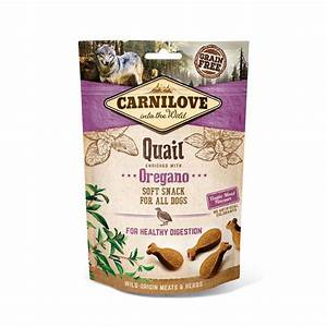 Carnilove Semi-Moist Quail with Oregano Dog Treats 200g