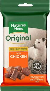 Natures Menu Original Real Meaty Treats with Chicken, 60g