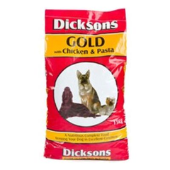 DICKSONS GOLD, CHICKEN AND PASTA 15kg