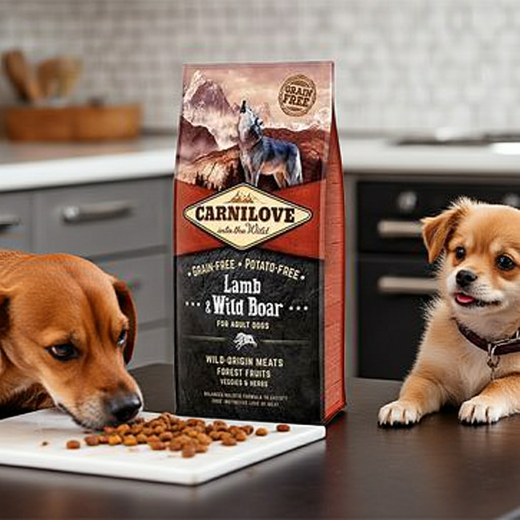 Carnilove Lamb & Wild Boar for Adult Dog Food 1.5kg