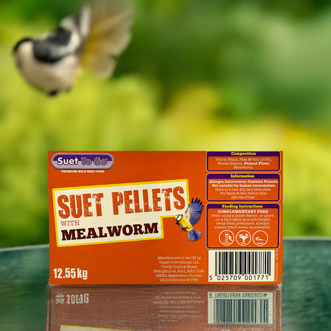 Stg Suet Pellet Mealworm 12.55Kg