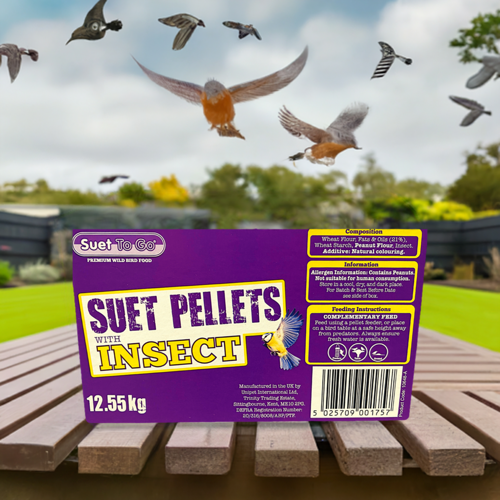 Stg Suet Pellet Insect 12.55Kg