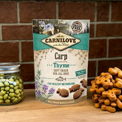 Carnilove Semi-Moist Carp with Thyme Dog Treats 200g