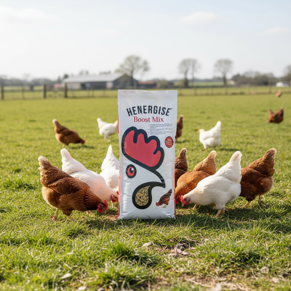 Henergise Boost Mix package on a white background