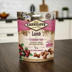 Carnilove quail and oregano Dog Treats 200g