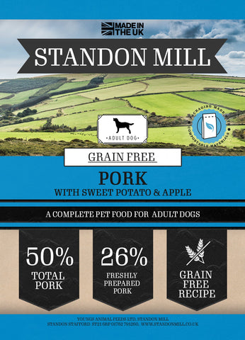 Standon Mill Gf Dog Pork