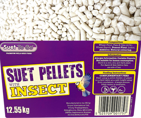 Stg Suet Pellet Insect 12.55Kg